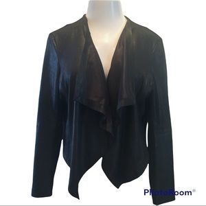 Faux leather Waterfall Jacket